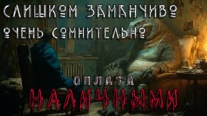 Слишком заманчиво. Очень сомнительно. Оплата наличными – аудиокнига